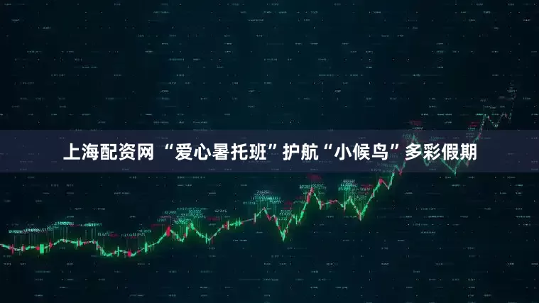 上海配资网 “爱心暑托班”护航“小候鸟”多彩假期